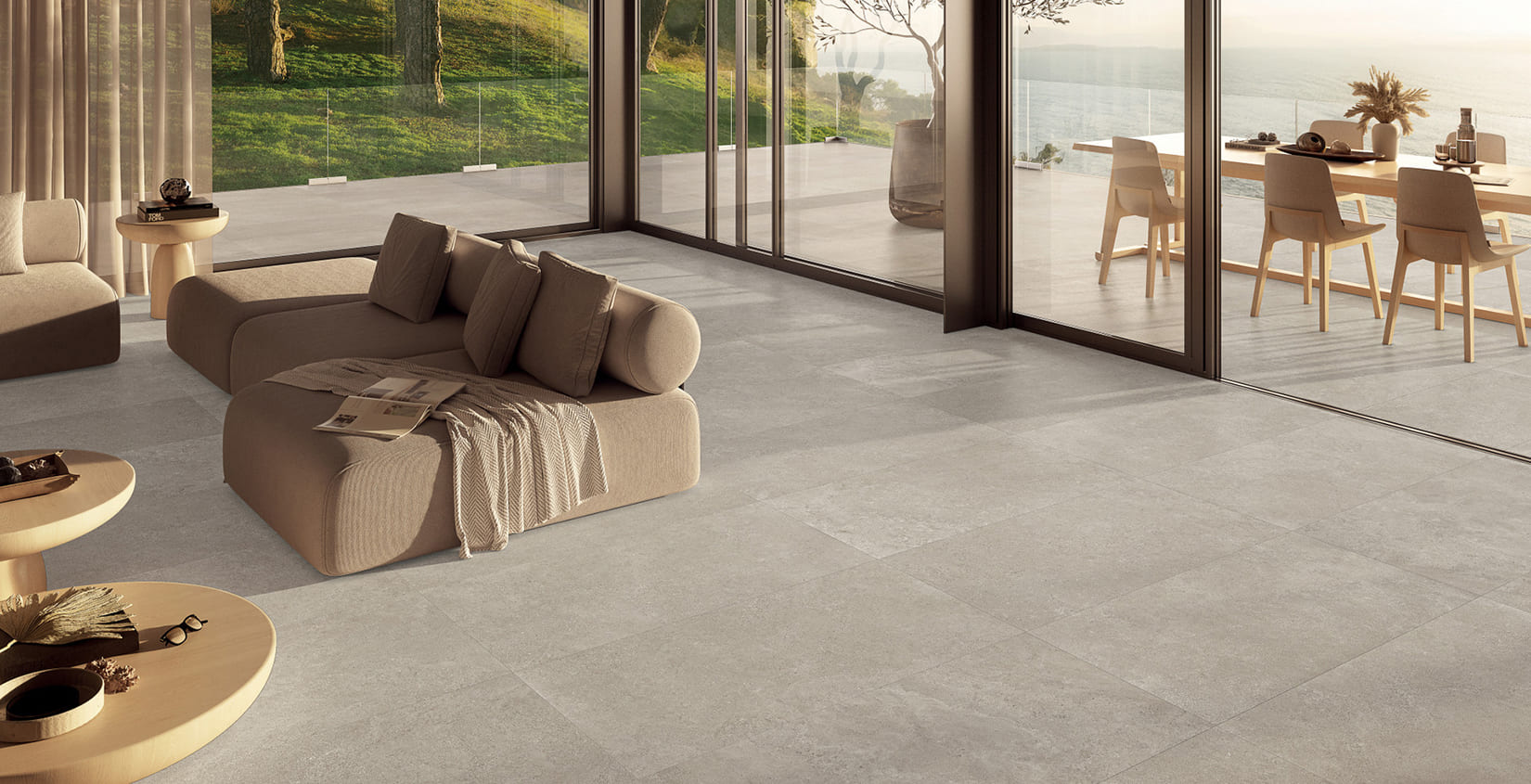 carrelage interieur effet béton